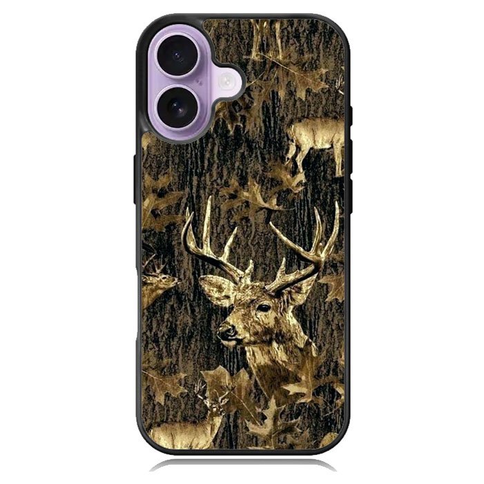 Deer Hunting Camo iPhone 17 Case BC2193