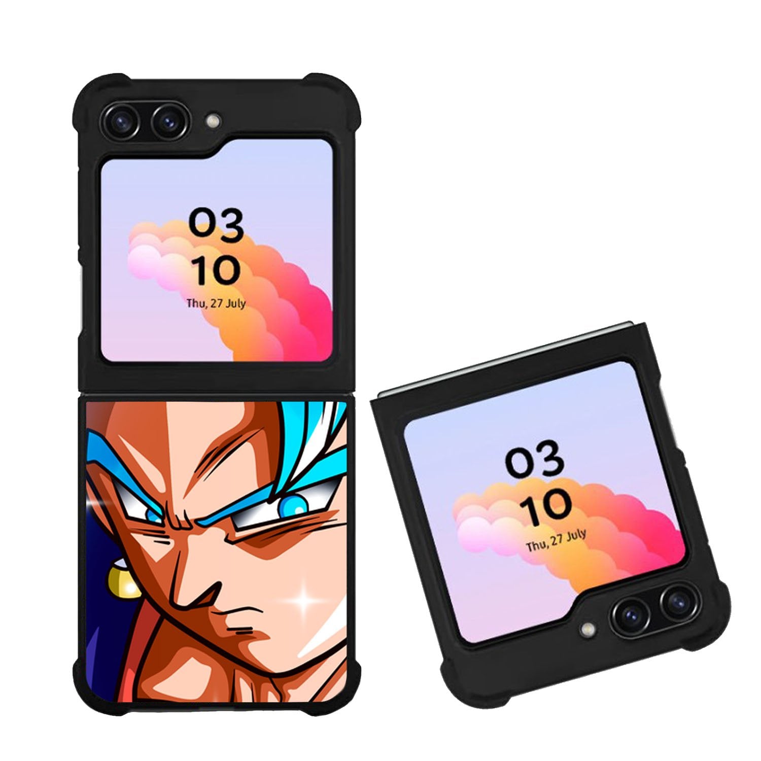 Dragon Ball Super SSGSS Vegito Case Samsung Galaxy Z Flip 5 5G BC2205