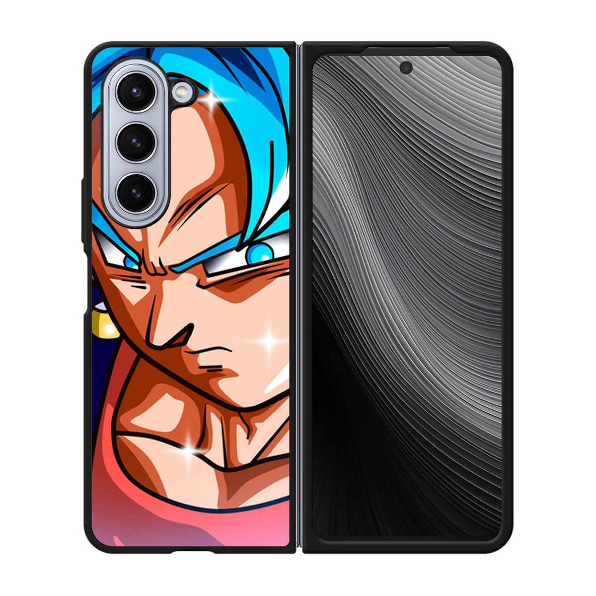 Dragon Ball Super SSGSS Vegito Case Samsung Galaxy z Fold 5 5G BC2205