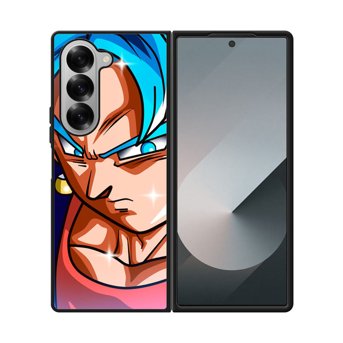 Dragon Ball Super SSGSS Vegito Case Samsung Galaxy Z Fold 6 5G BC2205