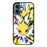 Pokemon Eevee Jolteon Case iPhone 16 Plus BC2022