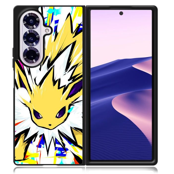 Pokemon Eevee Jolteon Samsung Galaxy Z Fold 7 5G Case BC2022