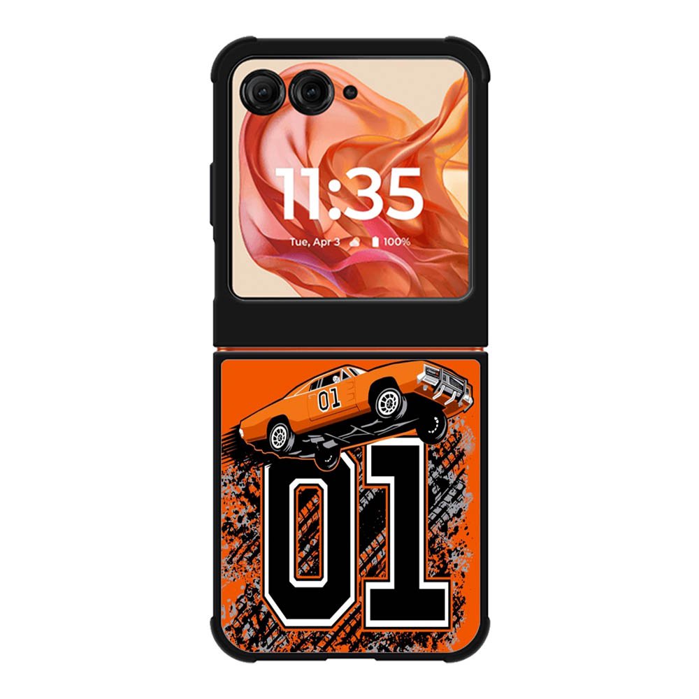 General Lee 01 Dukes Of Hazzard Motorola Moto Razr 2025/2024 , Moto Razr 60/50 Case BC2221