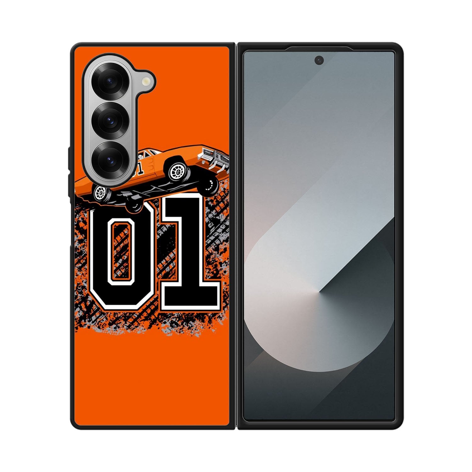 General Lee 01 Dukes Of Hazzard Case Samsung Galaxy Z Fold 6 5G BC2221