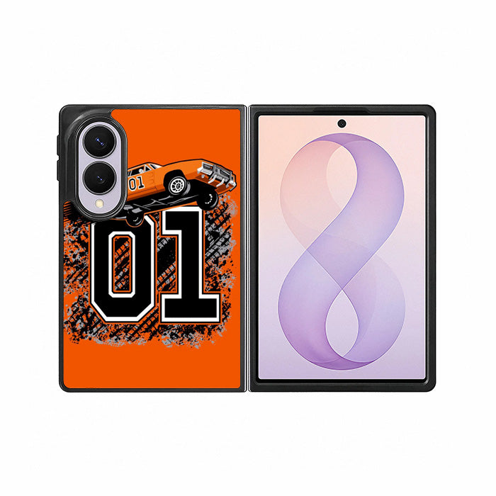 General Lee 01 Dukes Of Hazzard Samsung Galaxy Z Fold 8 Case BC2221