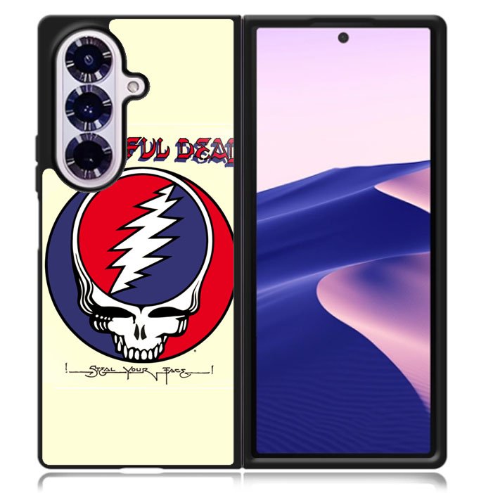 Grateful Dead I Steal Your Face Samsung Galaxy Z Fold 7 5G Case BC2120