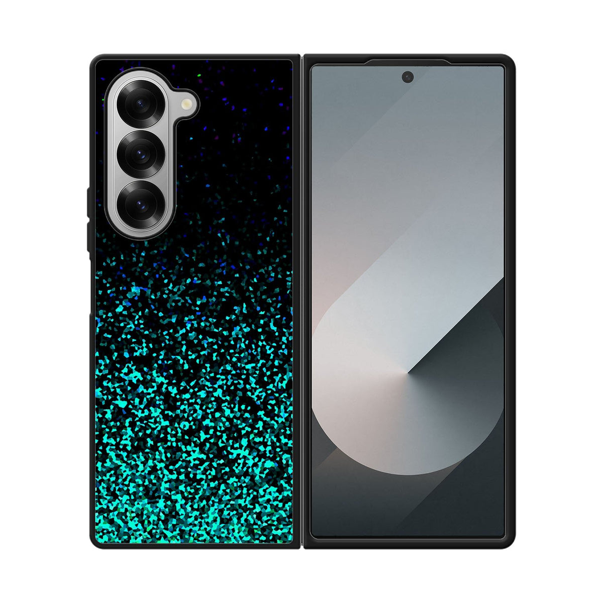 Mint Sparkle Case Samsung Galaxy Z Fold 6 5G BC2068