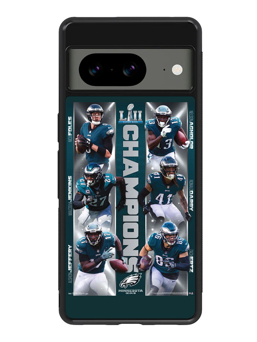 Philadelphia Eagles Super Bowl Google Pixel 8a Case