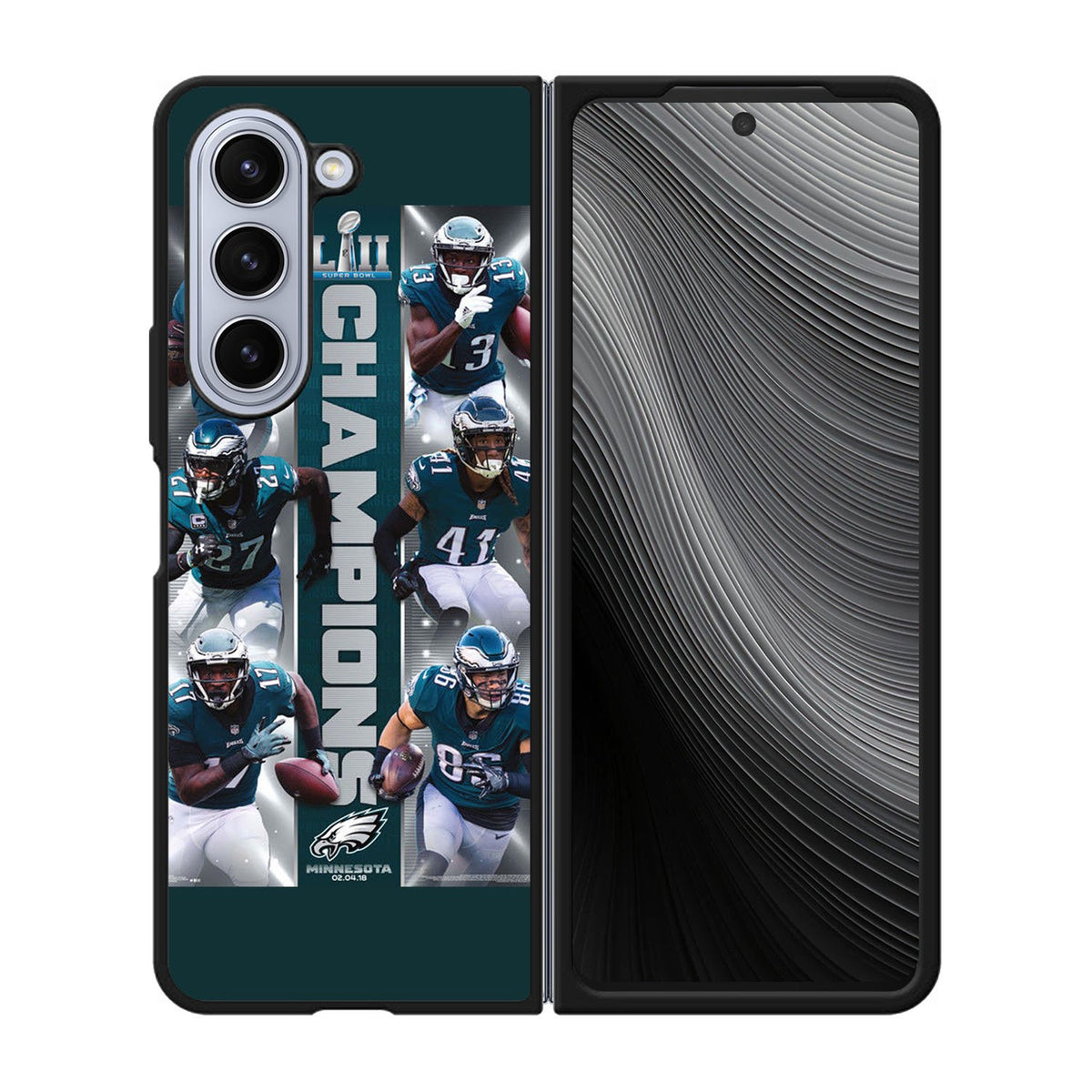 Philadelphia Eagles Super Bowl Case Samsung Galaxy z Fold 5 5G BC2112