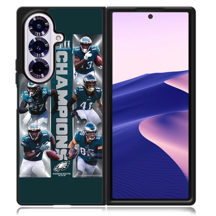 Philadelphia Eagles Super Bowl Samsung Galaxy Z Fold 7 5G Case BC2112