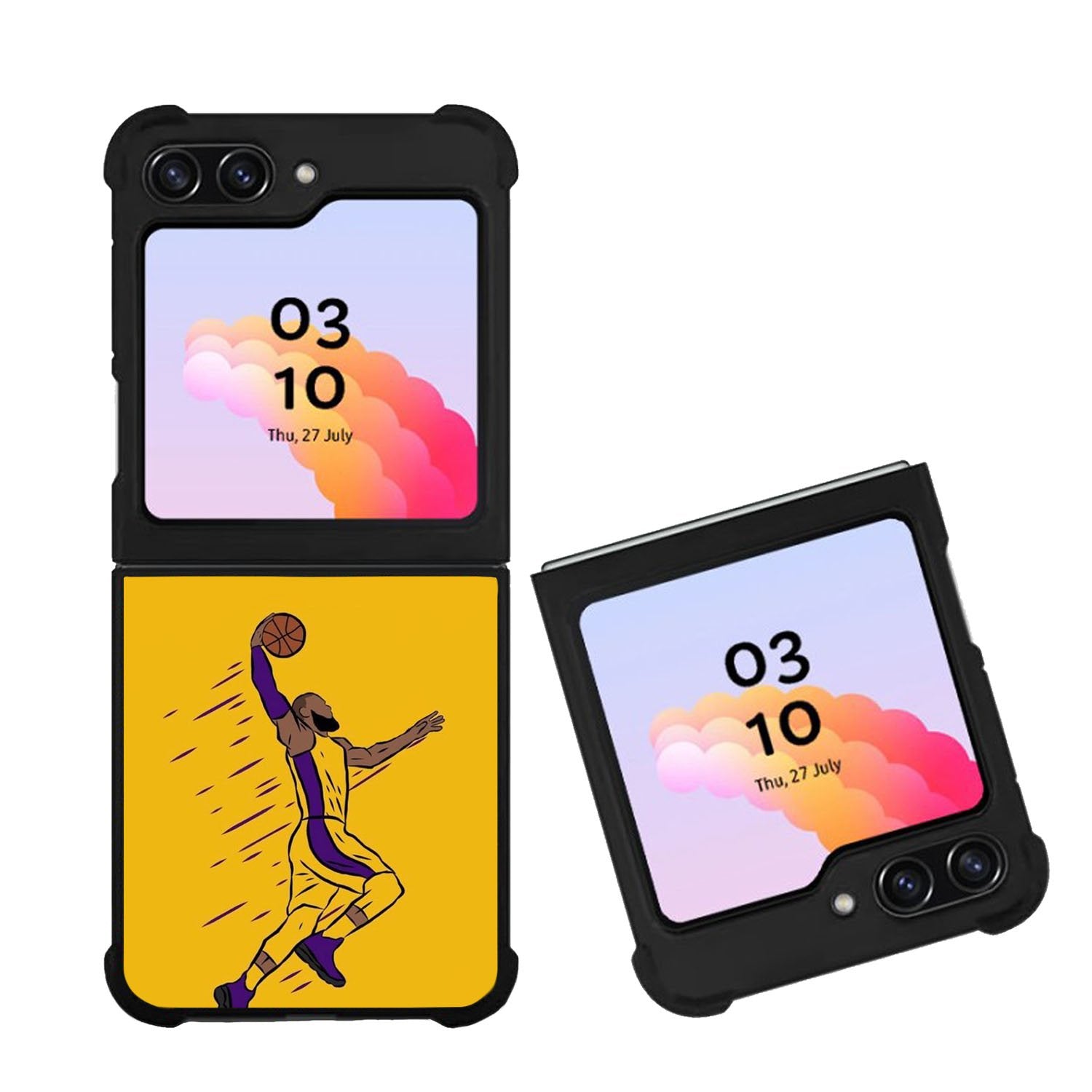 LeBron James Wallpaper Case Samsung Galaxy Z Flip 5 5G BC2162