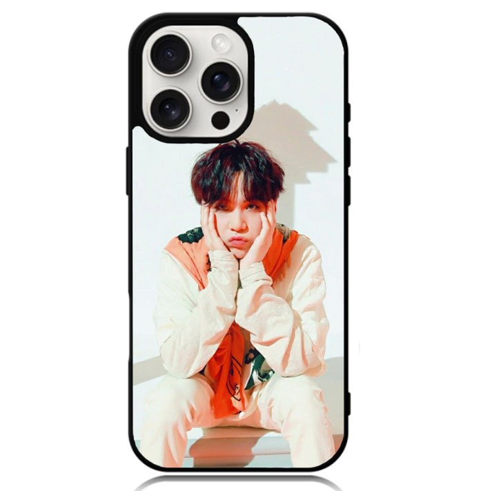 BTS Suga Wallpaper Case iPhone 16 Pro Max BC2268