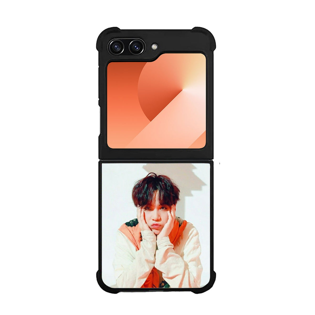 BTS Suga Wallpaper Case Samsung Galaxy Z Flip 6 5G BC2268