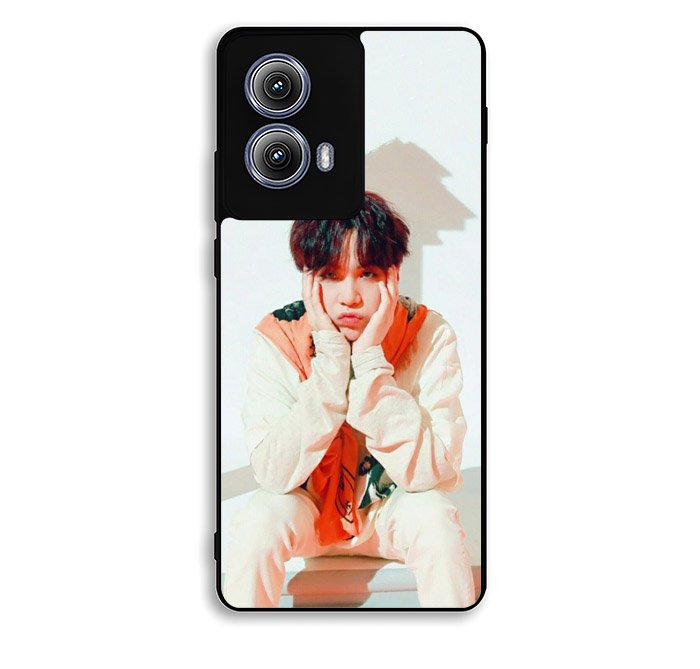 BTS Suga Wallpaper Motorola Moto Edge 2024 Case BC2268
