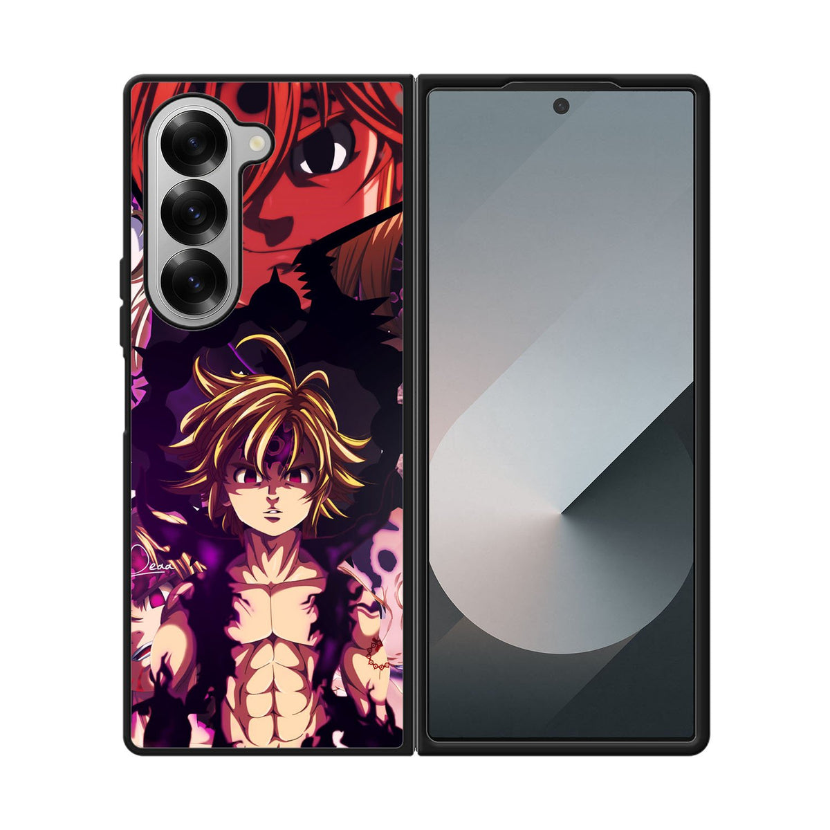 Meliodas Nanatsu No Taizai Case Samsung Galaxy Z Fold 6 5G BC2065