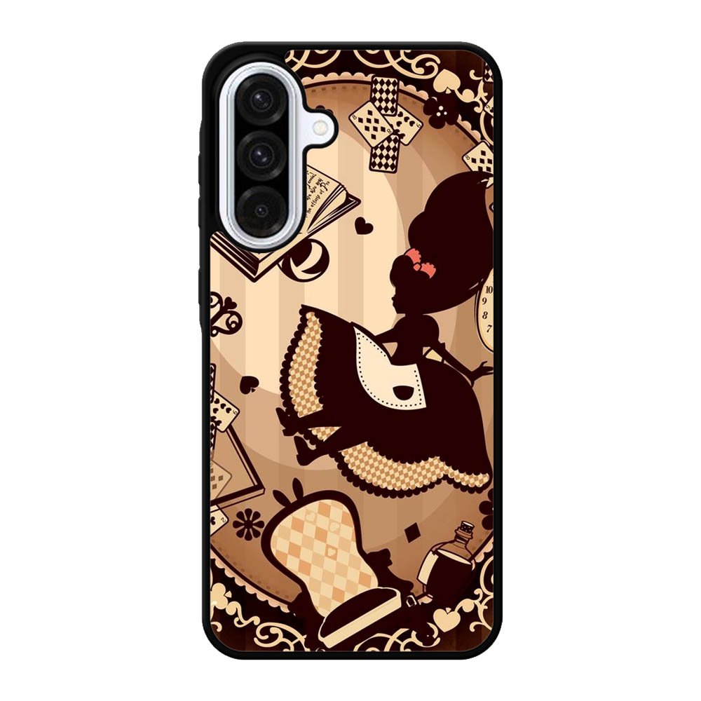 Alice in Wonderland Brown Samsung Galaxy A56 Case FE1375