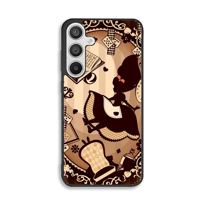 Alice in Wonderland Brown Samsung Galaxy A26 Case FE2112