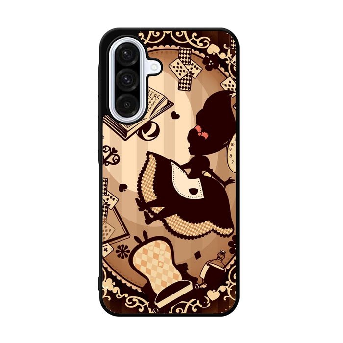 Alice in Wonderland Brown Samsung Galaxy A36 Case FE2112