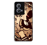 Alice in Wonderland Brown Motorola Moto Edge 2024 Case FE1375