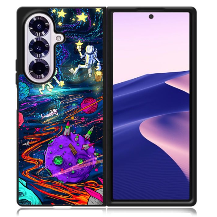 Astronaut Art Samsung Galaxy Z Fold 7 5G Case BC2242