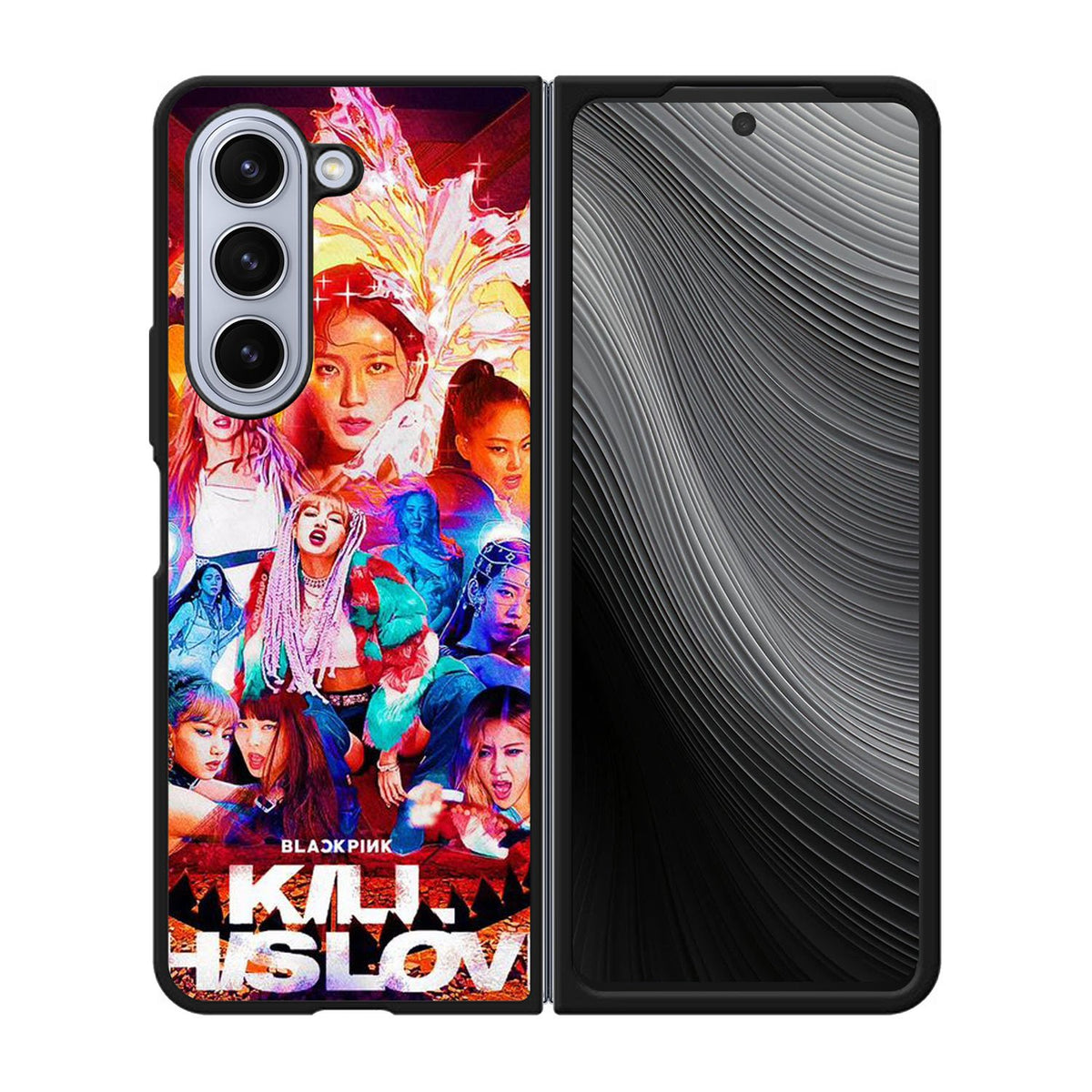 Blackpink Drawing Case Samsung Galaxy z Fold 5 5G BC2256