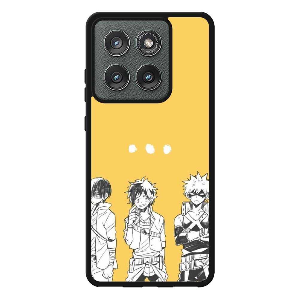 Trio Boku no Hero Academia Case Motorola Moto Edge 2025 BC1986