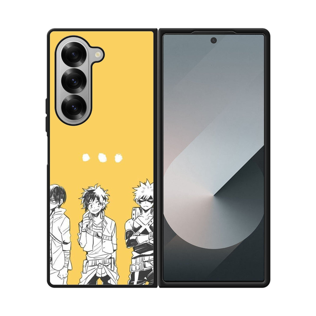 Trio Boku no Hero Academia Case Samsung Galaxy Z Fold 6 5G BC1986
