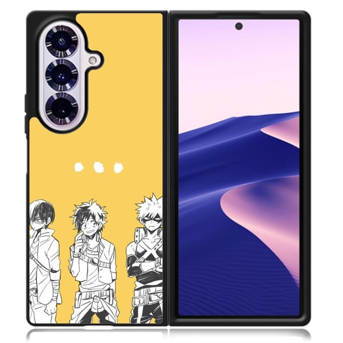Trio Boku no Hero Academia Samsung Galaxy Z Fold 7 5G Case BC1986