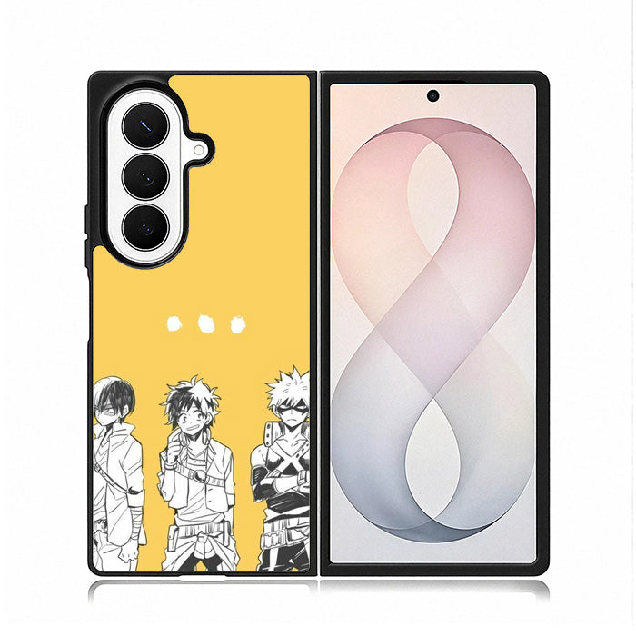 Trio Boku no Hero Academia Samsung Galaxy Z Fold 8 Ultra Case BC1986