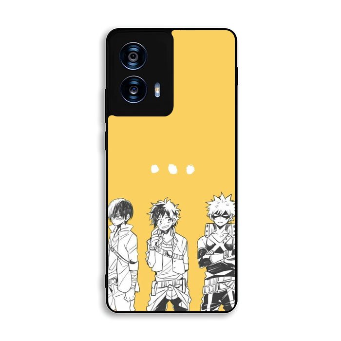 Trio Boku no Hero Academia Motorola Moto G Power 5G 2024 Case BC1986