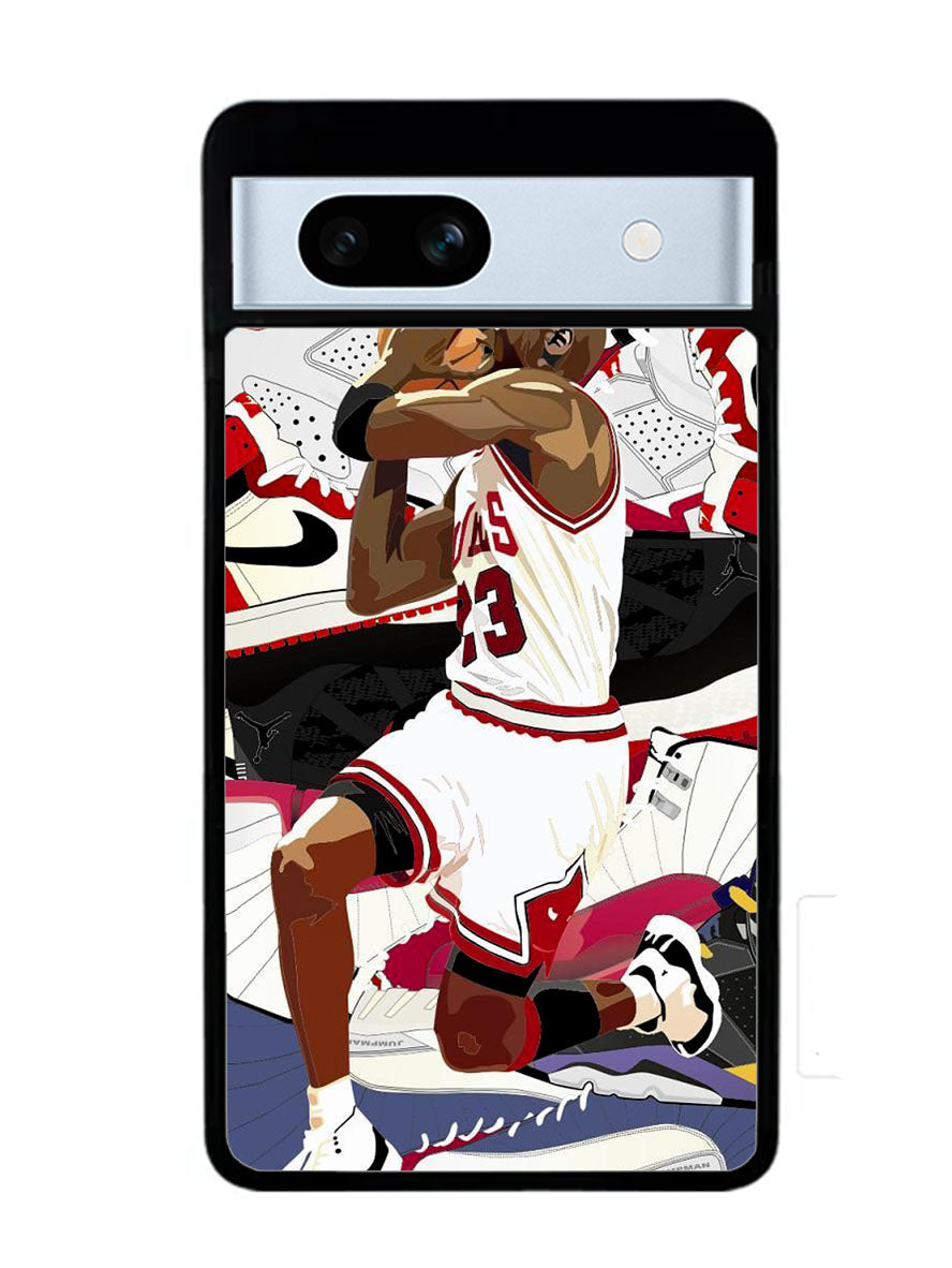 Michael Jordan 23 Google Pixel 7A Case