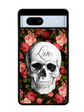 Rose Skull Google Pixel 7A Case