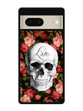 Rose Skull Google Pixel 7 Case