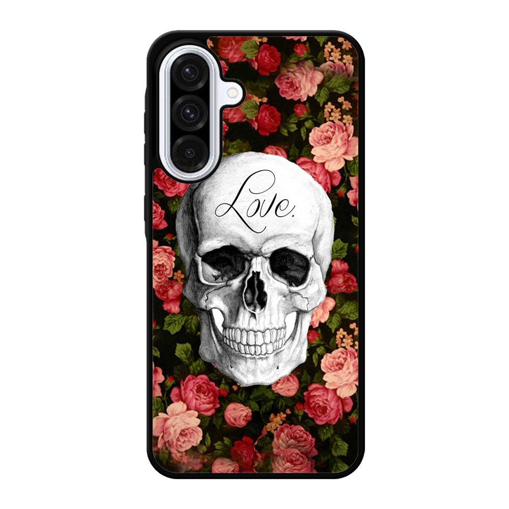 Rose Skull Samsung Galaxy A56 Case FE4677