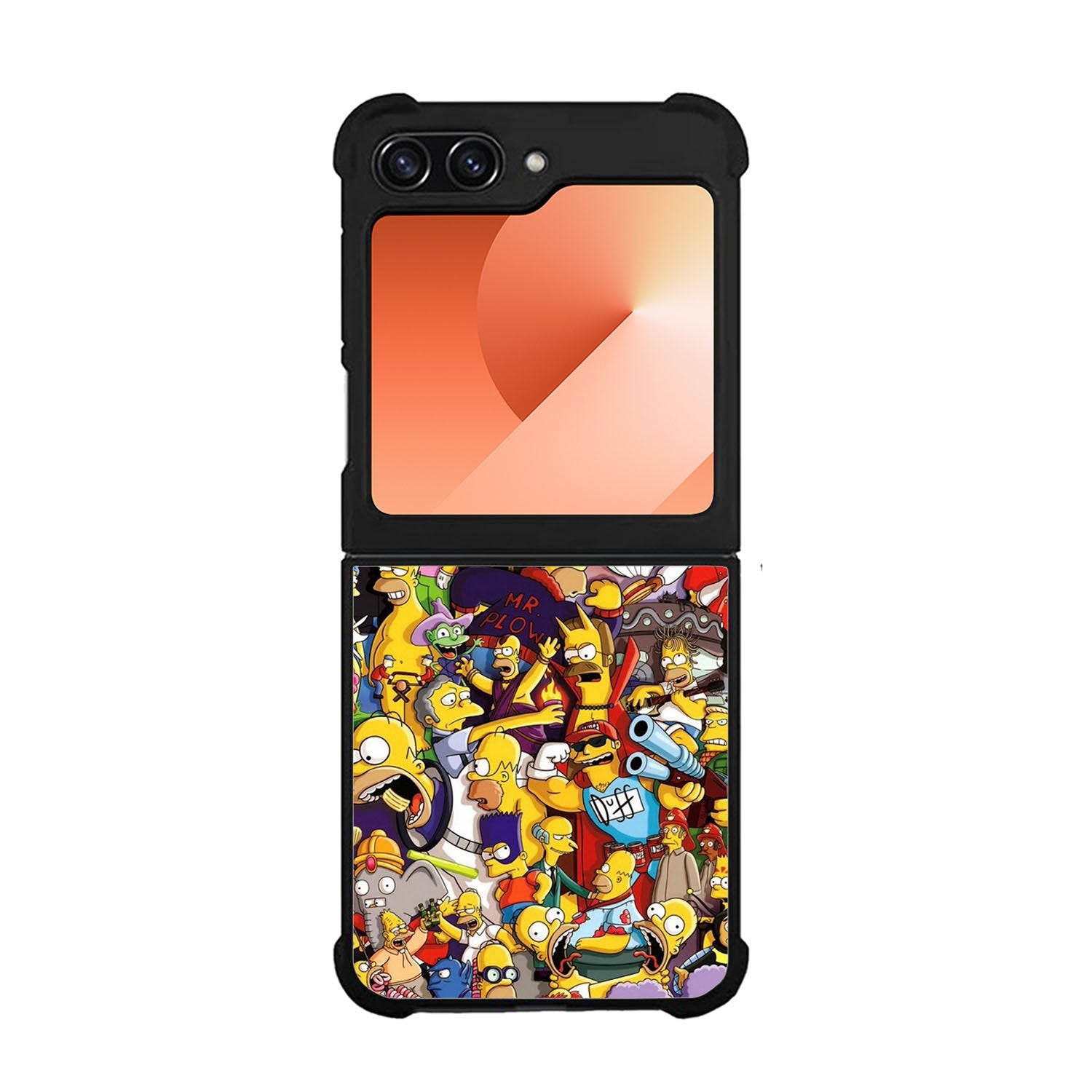 The Simpsons Collage Case Samsung Galaxy Z Flip 6 5G BC2010
