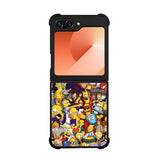 The Simpsons Collage Case Samsung Galaxy Z Flip 6 5G BC2010