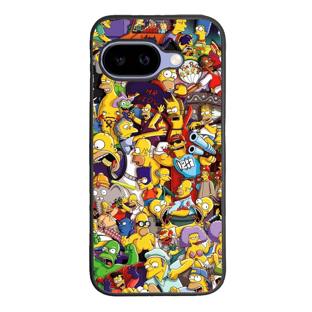 The Simpsons Collage Google Pixel 10A Case BC2010