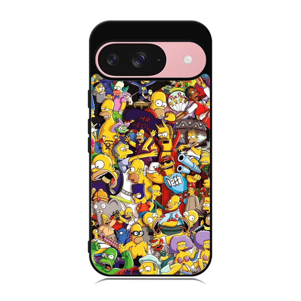 The Simpsons Collage Case Google Pixel 9 BC2010