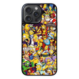 The Simpsons Collage Case iPhone 15 Pro BC2010