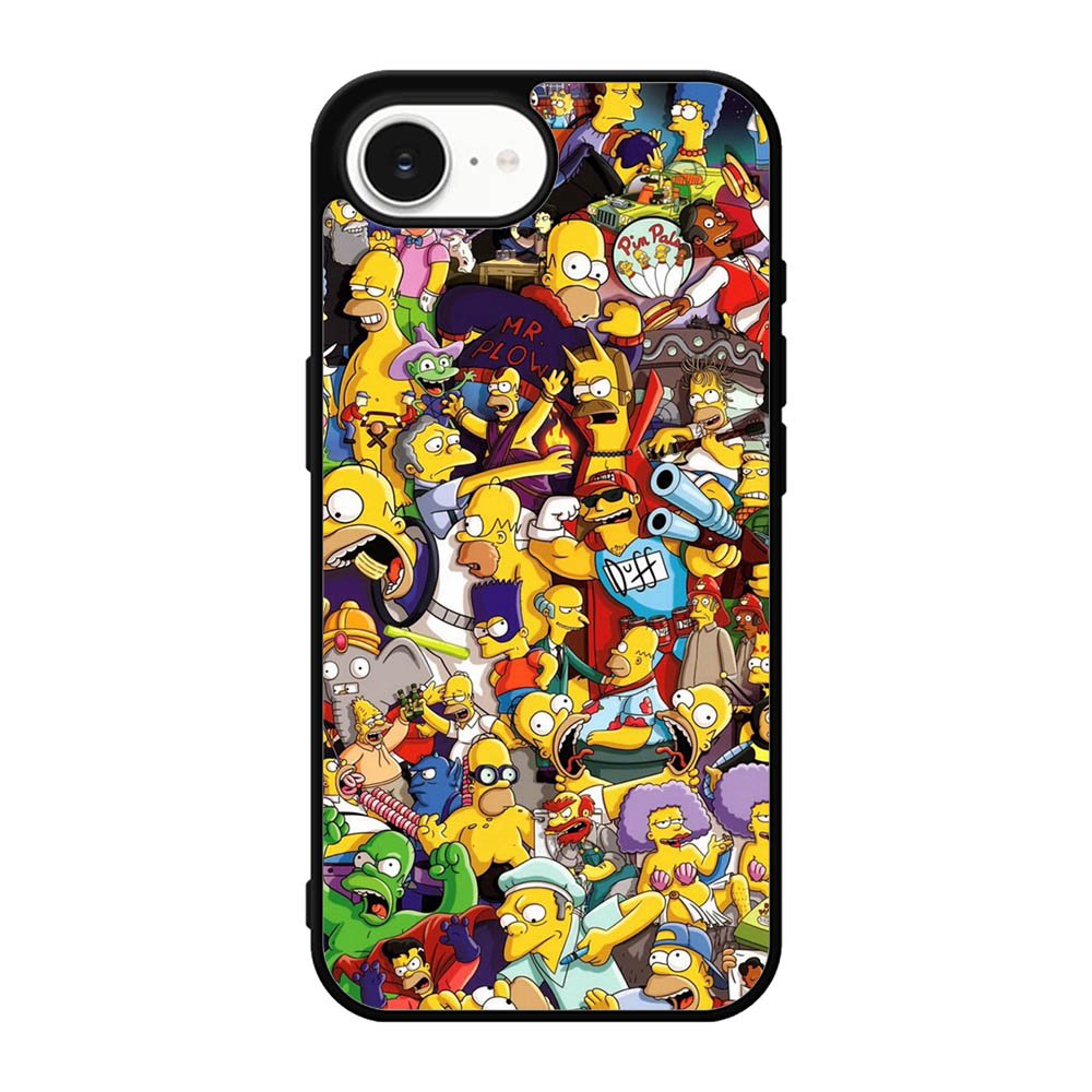 The Simpsons Collage iPhone 16e Case BC2010