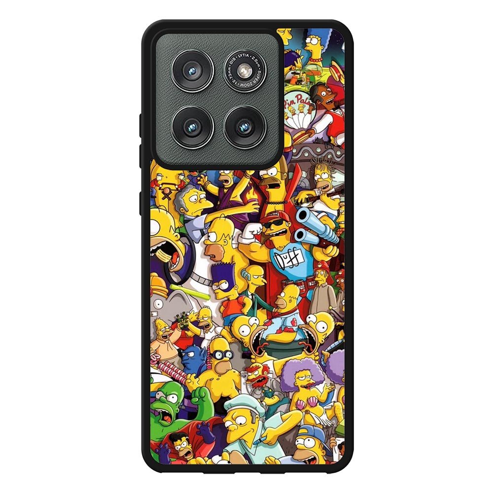The Simpsons Collage Case Motorola Moto Edge 2025 BC2010