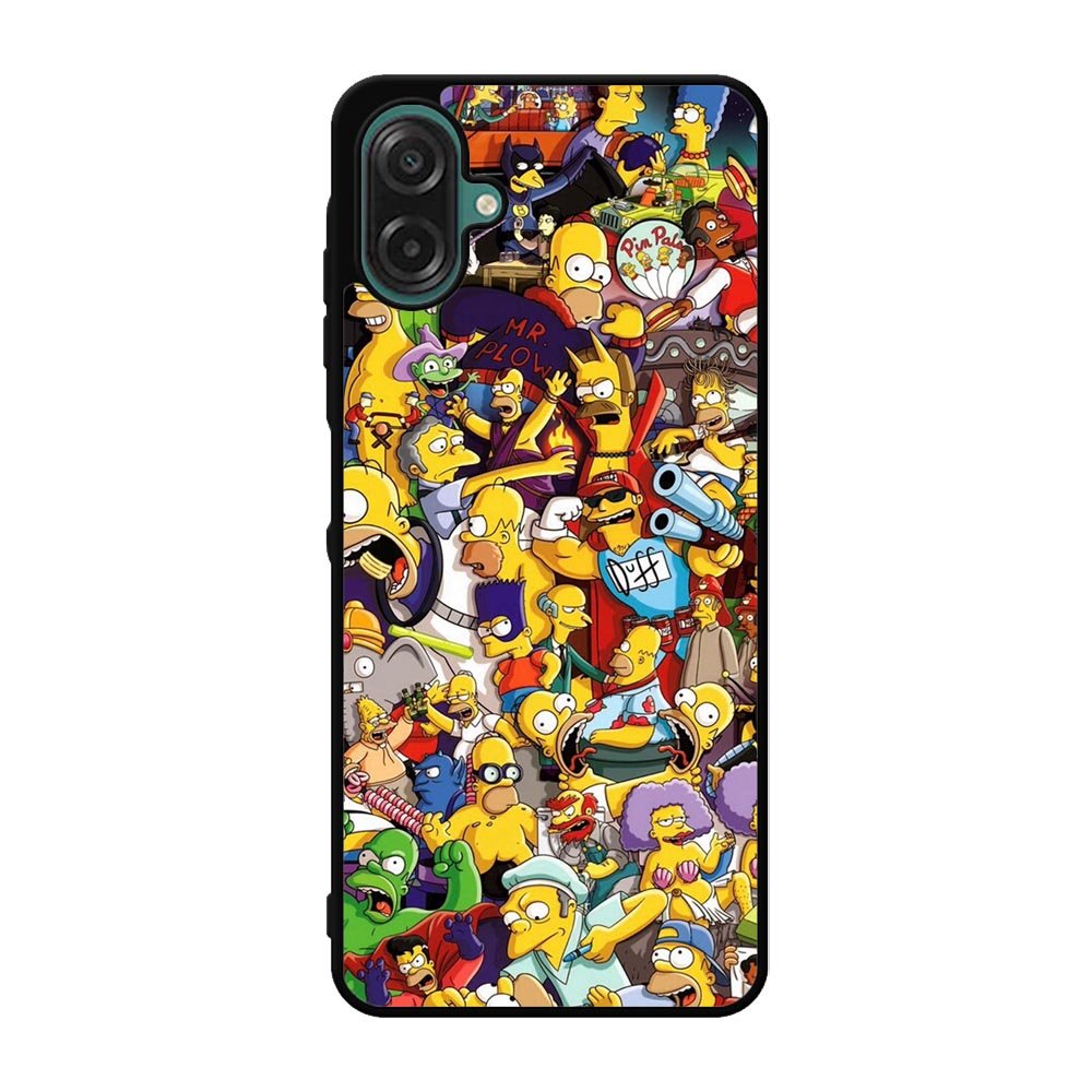 The Simpsons Collage Case Samsung Galaxy A07 BC2010