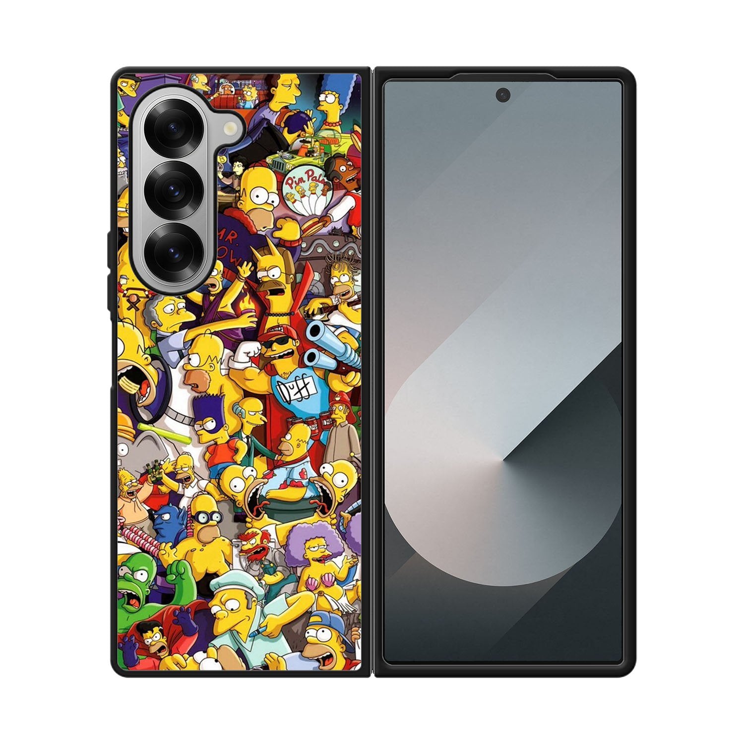 The Simpsons Collage Case Samsung Galaxy Z Fold 6 5G BC2010