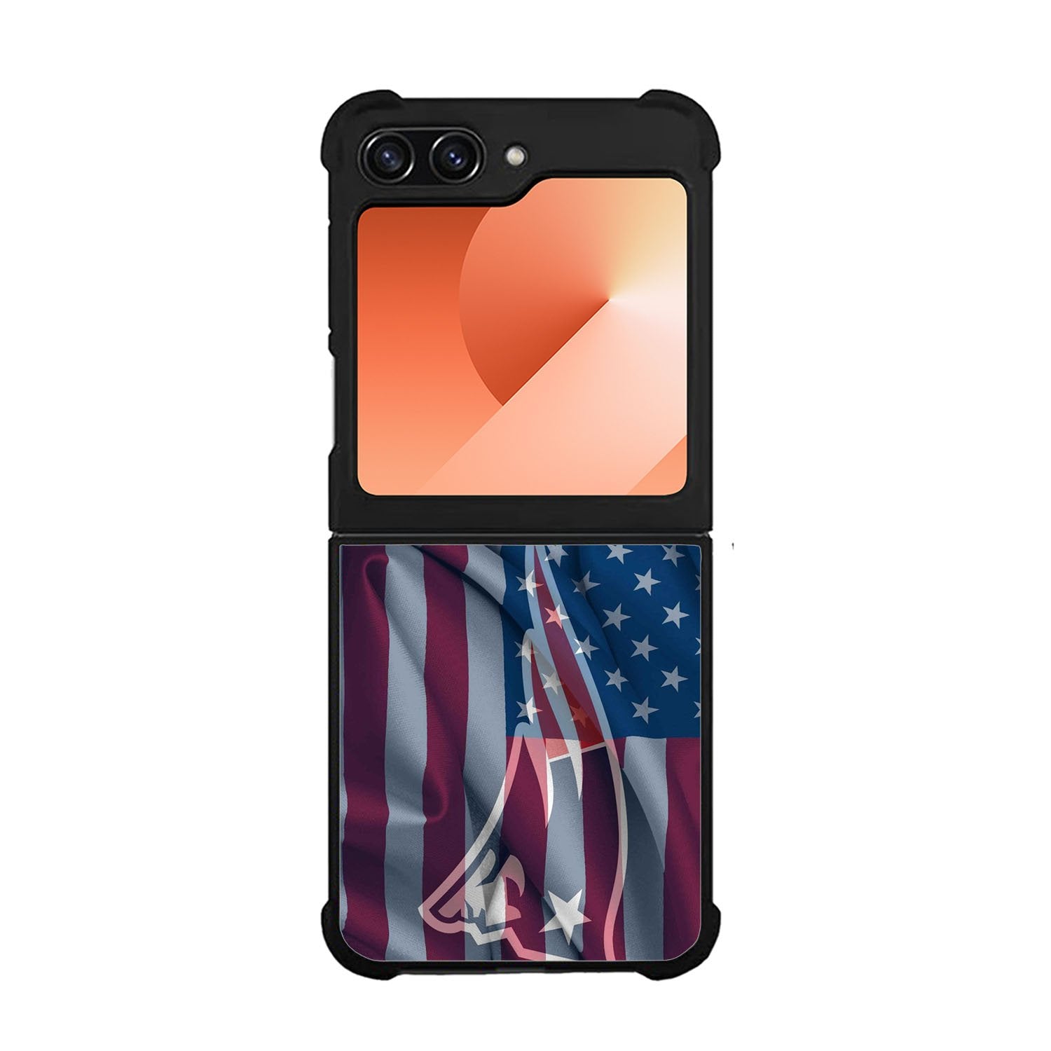 New England Patriots American Logo Case Samsung Galaxy Z Flip 6 5G BC2082