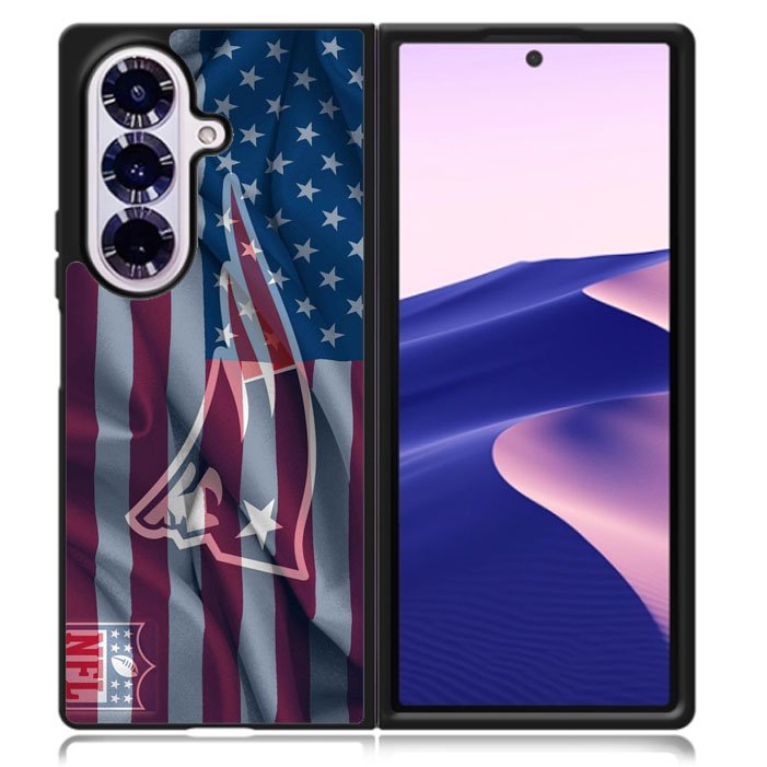New England Patriots American Logo Samsung Galaxy Z Fold 7 5G Case BC2082