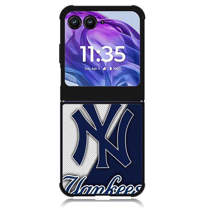 New York Yankees Logo 3rd Motorola Moto Razr 2024 , Moto Razr 50 Case