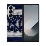 New York yankees wood Logo Case Samsung Galaxy Z Fold 6 5G BC2087