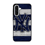 New York yankees wood Logo Samsung Galaxy A36 Case BC2087