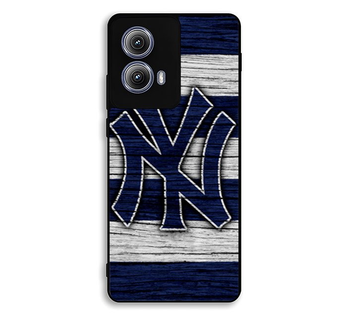 New York yankees wood Logo Motorola Moto Edge 2024 Case BC2087