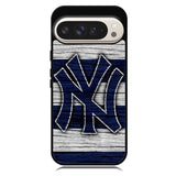 New York yankees wood Logo Google Pixel 10 | Google Pixel 10 Pro Case BC2087